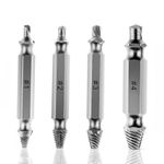 product_image_name-Generic-مزدوج الجانب حفر خارج تالف برغي النازع مزيل بارع كسر الترباس مسمار إزالة مجموعة أدوات 4 قطعة-7