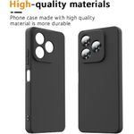 product_image_name-Case-غطاء سيليكون سائل لهاتف Honor 400 Lite 5G - أسود-2