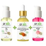 LY BIO PACK HUILE AIL 50ML - POMPE + HUILE FIGUE DE BARBARIE 50ML - PIPETTE + HUILE ROSE 50ml - POMPE