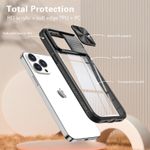 product_image_name-Generic-Coque Antichoc pour iPhone 12,12 Pro Transparent  avec protection de camera coulissant-5