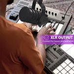 product_image_name-Generic-ميكروفون سطح المكتب USB طراز MC-PW12 مع دوران 360°، مراقبة بدون تأخير، التحكم في مستوى الصوت، تقليل الضوضاء وواجهة مزدوجة USB/XLR-6