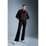 product_image_name-Defacto-Woman Flare Fit Trousers - BLACK - D0389AX.-1