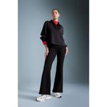 product_image_name-Defacto-Woman Flare Fit Trousers - BLACK - D0389AX.-3