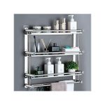 product_image_name-Generic-Étagère de Salle de Bain à 3 Niveaux - Support Mural Multifonction-1