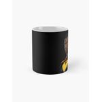 product_image_name-Generic-Cool Black Super Hero Portrait - Style de dessin animé de super-héros africain Mug classique-3
