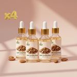Bio Pack x4 Huile de amande douce 50 ml Soin Hydratant