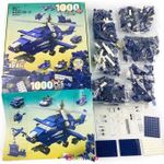 product_image_name-Lele Brother-Blocs de construction 1000pièces, police legos-3
