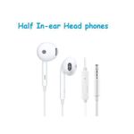 product_image_name-Generic-Écouteur filaire Avec Micro – Half In-Ear-1