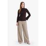 product_image_name-Defacto-Tunique côtelée à manches longues Coupe slim-2