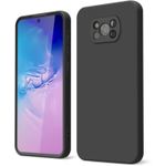 product_image_name-Case-غطاء سيليكون لهاتف Xiaomi Poco X3/Poco X3 Pro باللون الأسود – حماية أنيقة وسهولة في الاستخدام-1