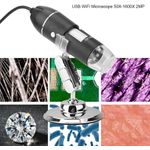 product_image_name-Generic-Microscope Numérique Portatif USB À 8 LED, Mini Endoscope, Caméscope 1600X-4
