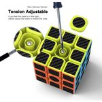 product_image_name-Generic-Speed Cube 3x3x3 Magic Carbon Fiber Sticker Smooth Cube haute qualité-5