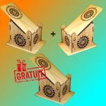 product_image_name-Generic-2 + 1 Gratuit support de téléphone Artisanal en bois.-3