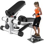 product_image_name-Generic-Mini stepper portable à corde hydraulique avec bandes de résistance - Appareil de fitness aérobique à domicile-5