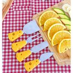 Generic Set de 4 couteaux à fromage
