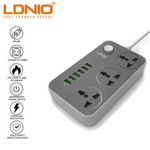 product_image_name-Ldnio-Multiprise Universel avec 3 Prises et 6 Ports USB, Prise de Courant 3.4A-1