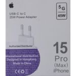 5G POWER محول الطاقة USB-C إلى USB-C بقدرة 25 وات، 45 وات 5G