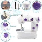 Generic Mini machine à Coudre Double yzd Speed-Mini Sewing Machine