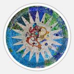 product_image_name-Generic-Park Guell - Antoni Gaudi 5 ملصقات ديكور-1