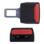 product_image_name-Generic-كليب إطالة حزام الأمان 2 حبة - محول قفل حزام السيارة العالمي - أسود وأحمر - تركيب سريع-3