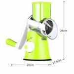 product_image_name-Generic-قطاعة ومبشرة الخضر سهلة ومتعددة الاستعمالات في المطبخ Tabletop Drum Grater الحجم الكبير-4