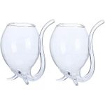 product_image_name-Generic-Verre Design Transparent avec Paille Intégrée-2