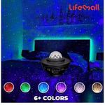 product_image_name-Generic-Projecteur Veilleuse Étoiles LED 3-en-1 – Lampe de Musique Romantique avec Télécommande et Minuterie-4