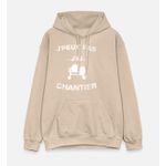 product_image_name-Generic-je peux pas j'ai chantier - bétonnière - humour Sweat à capuche Hoodies-1