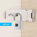 product_image_name-Generic-قفل بيومتري ببصمة الإصبع - قفل USB قابل لإعادة الشحن، مقاوم للماء وبدون مفتاح-2