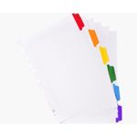 product_image_name-Exacompta-6 فواصل البطاقات اللامعة 160G 2306E- A4-3