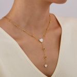 product_image_name-Clémentine Paris-Collier de luxe pour femme plaqué or élégant à la mode CGN098-3