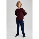 Defacto Garçon Régulière Pull - B1322A8 - Red - image 2