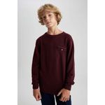 Defacto Garçon Régulière Pull - B1322A8 - Red - image 3