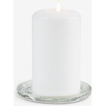 product_image_name-Generic-Plateau en Verre Transparent Ø11cm pour Bougies Bougeoir Élégant Support Stable Protection Meubles Décoration Intérieure-1