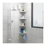 product_image_name-Generic-مجموعة رفوف زاوية الحمام من الستانلس ستيل، منظم متعدد الزوايا 320 سم-1