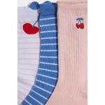 product_image_name-Defacto-مجموعة من 3 جوارب طويلة من القطن للبنات-2