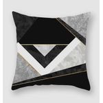 1 Pièce Housse de coussin à motif géométrique 45x 45cm