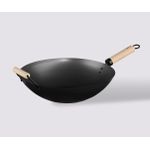 product_image_name-Five-Wok en acier avec manche en bois (Diam 35 cm)-1