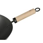 product_image_name-Five-Wok en acier avec manche en bois (Diam 35 cm)-3