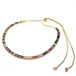 product_image_name-Generic-Partagez ce produit    Parure collier et gourmette brillant-4