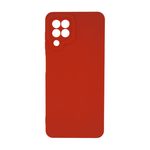 Pochette silicone pour Samsung M32 Rouge