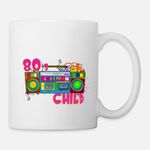 80's child Mug, Haut Qualité , كأس ,كوب مخصص ,هدية عيد ميلاد