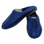 product_image_name-Generic-Babouche en cuir pour homme traditionnel et moderne - Bleu-3