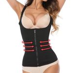 product_image_name-Generic-Corset Zipper Bra Body Shaper Underwear Ceinture minceur Sport   Débardeur-2
