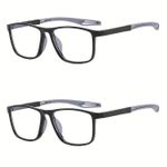 product_image_name-Generic-نظارات قراءة مضادة للضوء الأزرق للكمبيوتر / الهاتف مضادة للضوء الأزرق للرجال والنساء، رياضية خفيفة للغاية، طول النظر الشيخوخي، نظارات إطار طحن-3