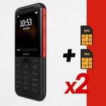 product_image_name-Nokia-5310 -Daul SIM Téléphone portable Moderne Appareil photo VGA flash-noir/rouge-1
