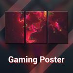 product_image_name-Generic-Tableau decoratif Gaming Setup Style - Mural - 90 cm x 50 cm-1
