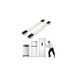 Base Mobile Blanche Universelle pour Appareils Électroménagers