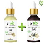 LY BIO PACK HUILE AIL 50ML - PIPETTE + HUILE CADE 50ML - PIPETTE