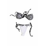product_image_name-SHEIN-Haut de maillot de bain femme à volants noir et blanc, bretelles fines réglables-2